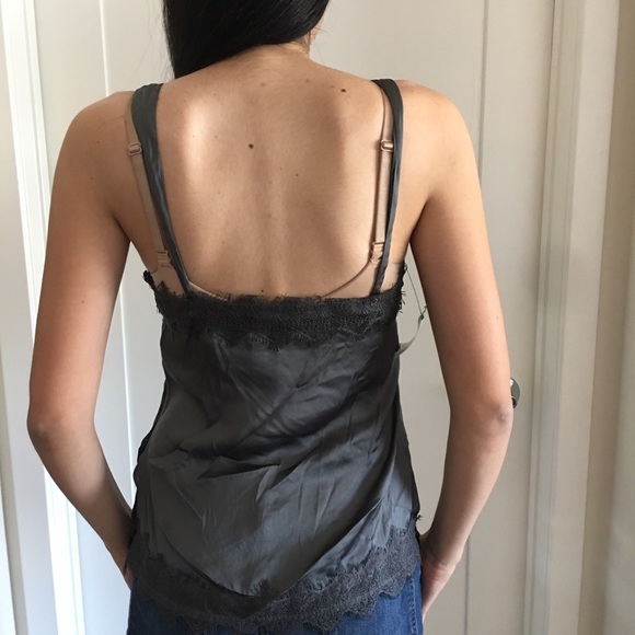 Lovers + Friends Emmy Tank in Charcoal - Picture 6 of 6